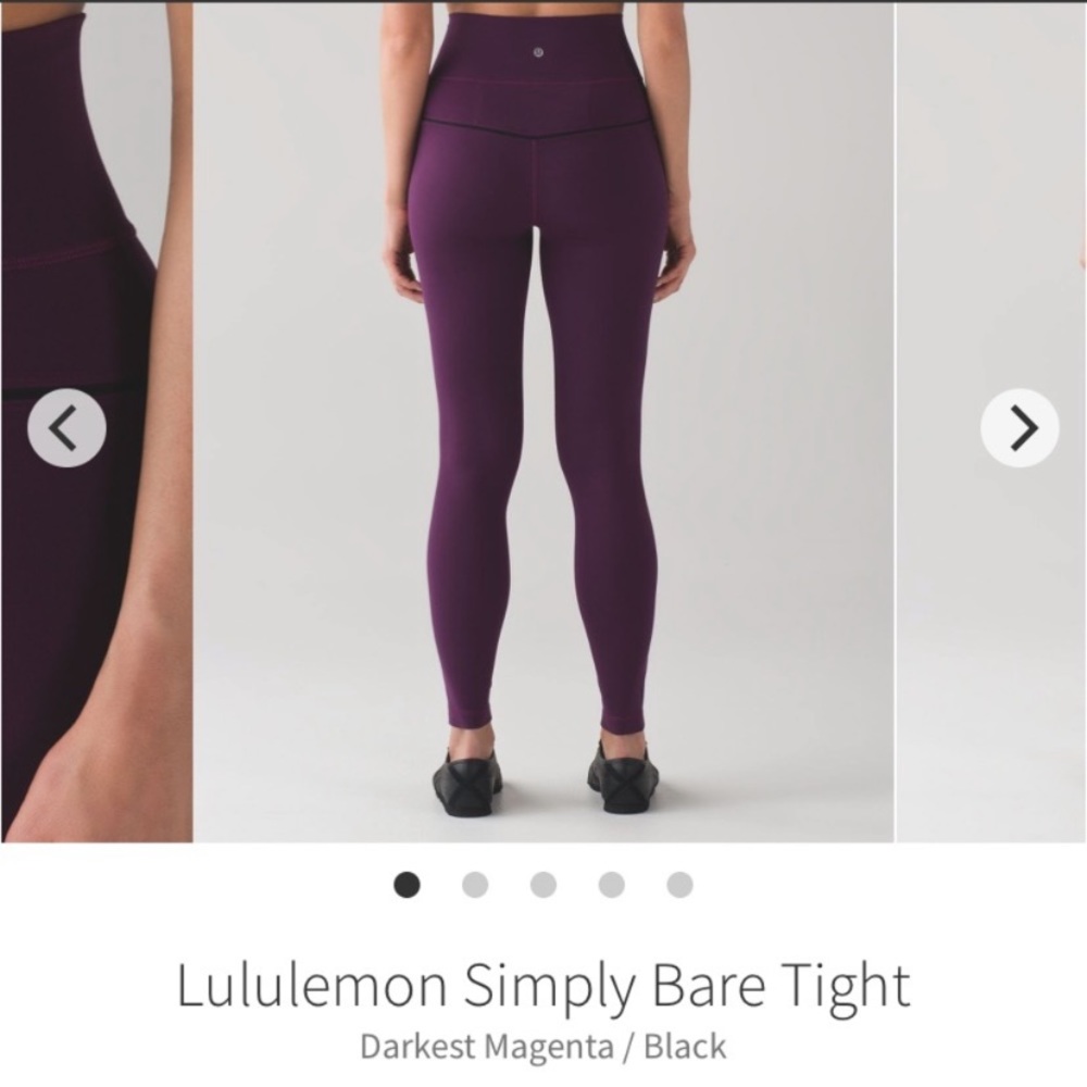 Lululemon Simply bare tights